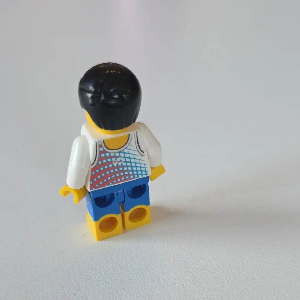 Lego Minifigure with Basketball Jersey